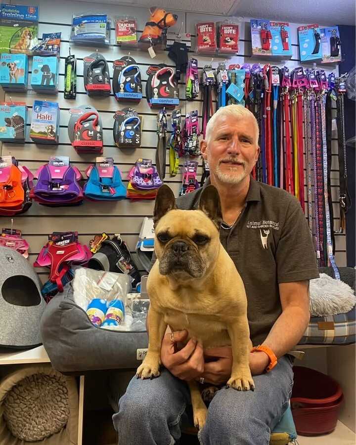Inside Animal Botanical pet and garden shop in seaton